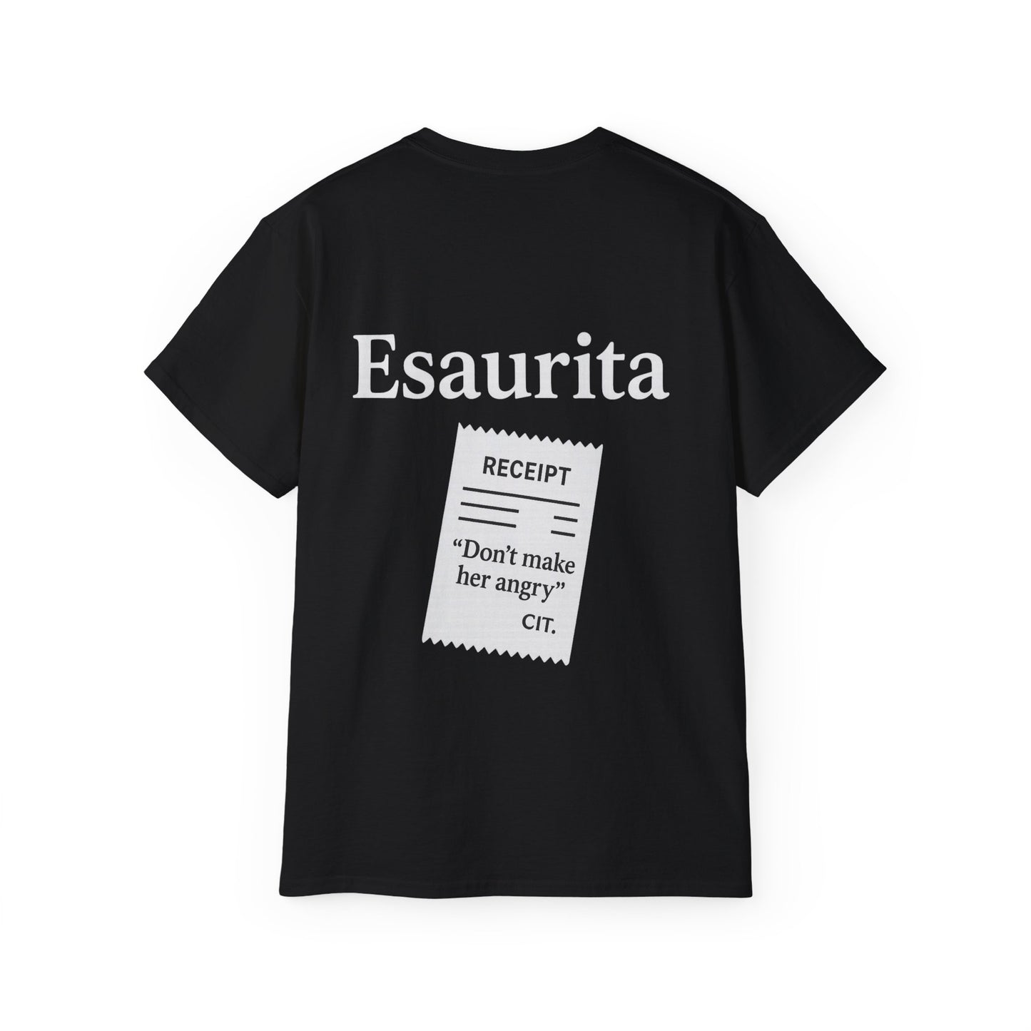 Funny Statement Tee - Non farla arrabbiare.