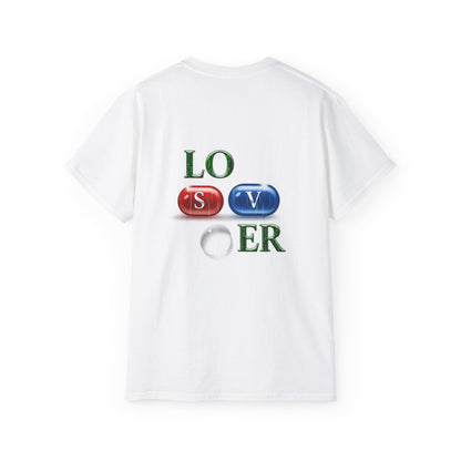 Funny Statement Tee - Loser/Lover